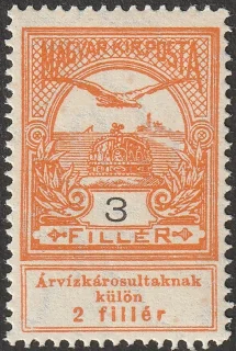 Turul above the Crown of St Stephen