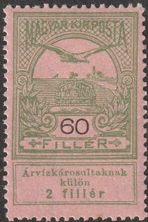 Turul above the Crown of St Stephen