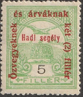 Turul above the Crown of St Stephen