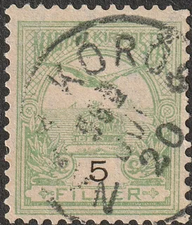 Turul above the Crown of St Stephen
