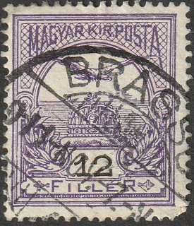 Turul above the Crown of St Stephen