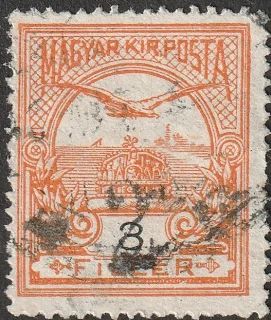 Turul above the Crown of St Stephen