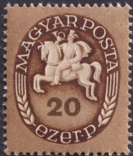 Mounted Courier with Post Horn