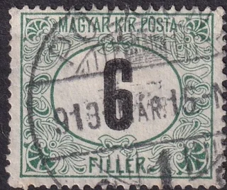 Green Postage Due (IV)