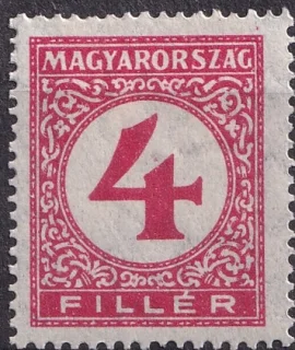 Pengő–Fillér Postage Due (I)