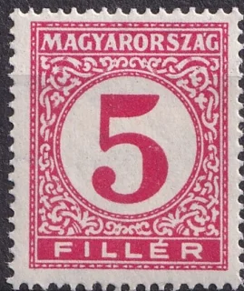 Pengő–Fillér Postage Due (I)