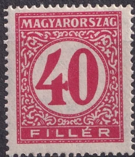 Pengő–Fillér Postage Due (I)