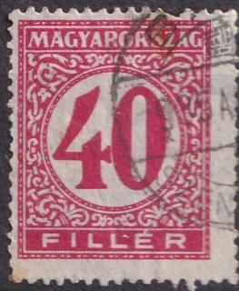 Pengő–Fillér Postage Due (II)