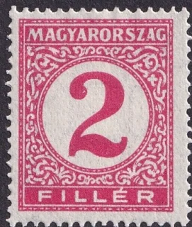 Pengő–Fillér Postage Due (I)