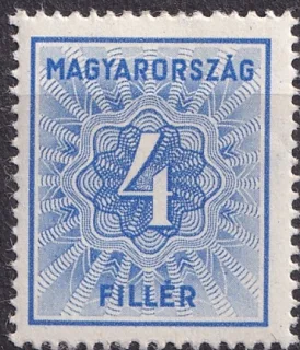 Blue Postage Due