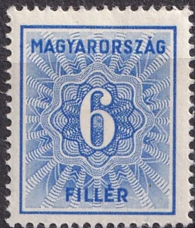 Blue Postage Due