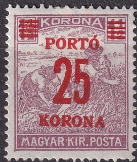 Provisional Postage Due (1921–1925)