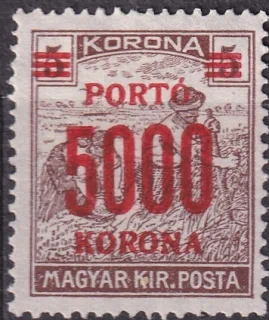 Provisional Postage Due (1921–1925)