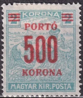 Provisional Postage Due (1921–1925)