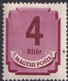 Forint–Fillér Postage Due (I)