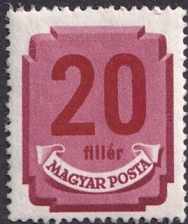 Forint–Fillér Postage Due (I)