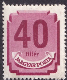Forint–Fillér Postage Due (I)