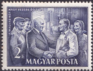 Rákosi among Workers