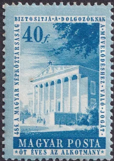Colonnade of the Hungarian National Museum