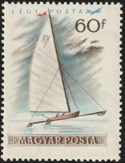 Ice Yacht on Lake Balaton