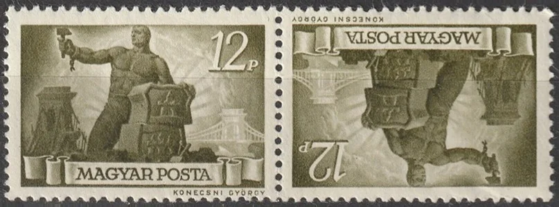 Tête-Bêche Pair