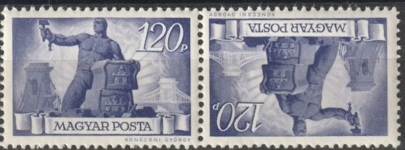 Tête-Bêche Pair