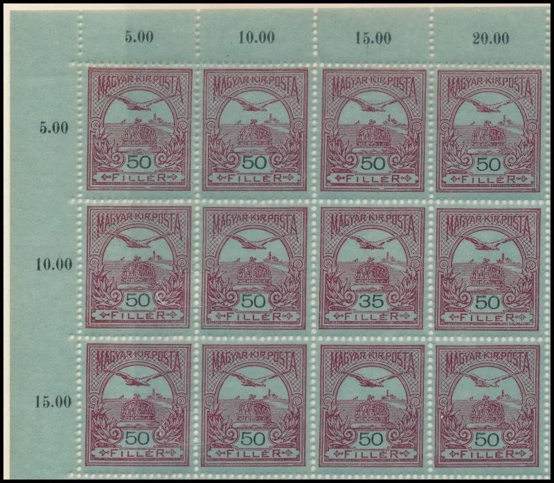 35/50 error of denomination