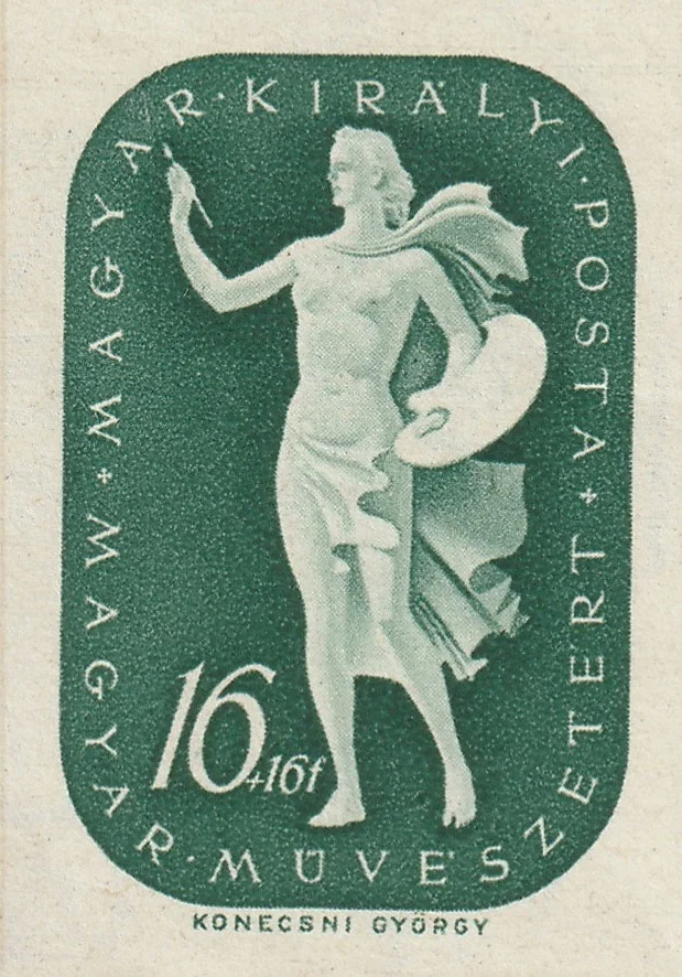 Female Figure Symbolising Painting