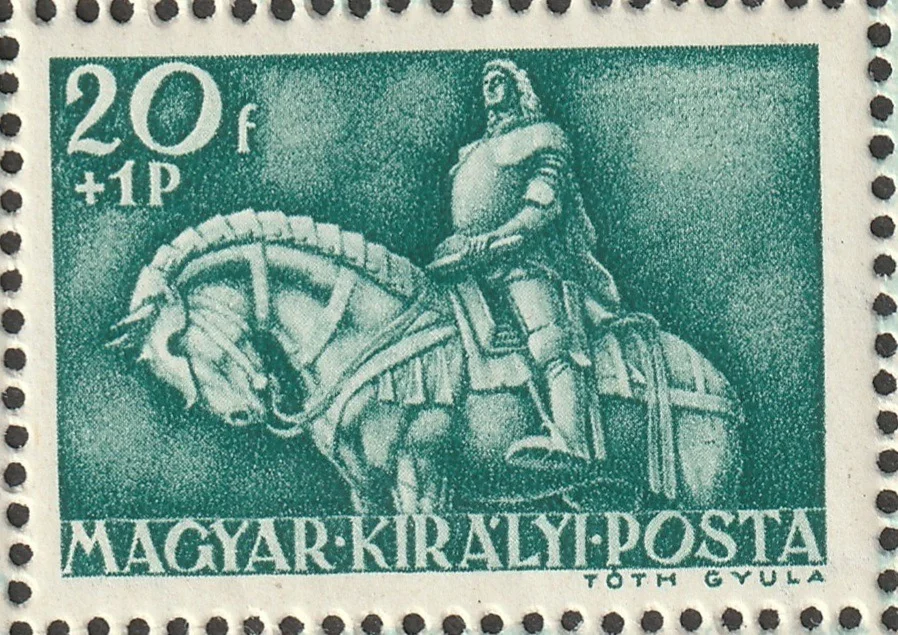 Stamp Removed from the Souvenir Sheet