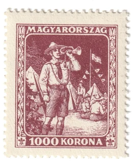 Cserkész kürtös