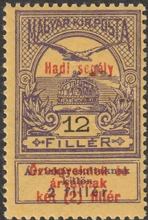 Turulmadár Szent István koronája felett