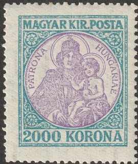 Koronás Madonna