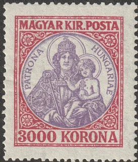 Koronás Madonna