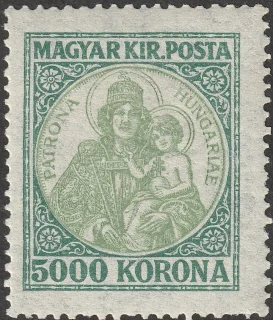 Koronás Madonna