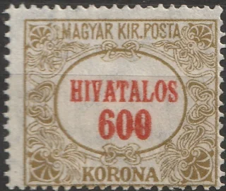 Hivatalos bélyeg
