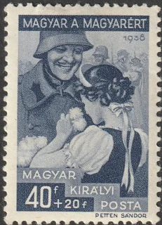 Honvédet köszöntő lány