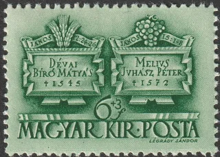 Dévai Bíró Mátyás és Méliusz Juhász Péter emléktáblái