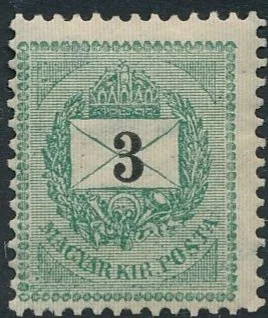 Levélboríték számmal