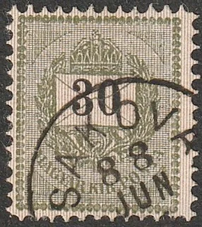 Levélboríték számmal