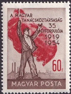 A Magyar Tanácsköztársaság 35. évfordulója