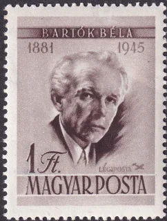 Bartók Béla arcképe