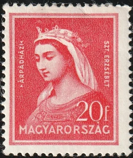 Szent Erzsébet mellképe