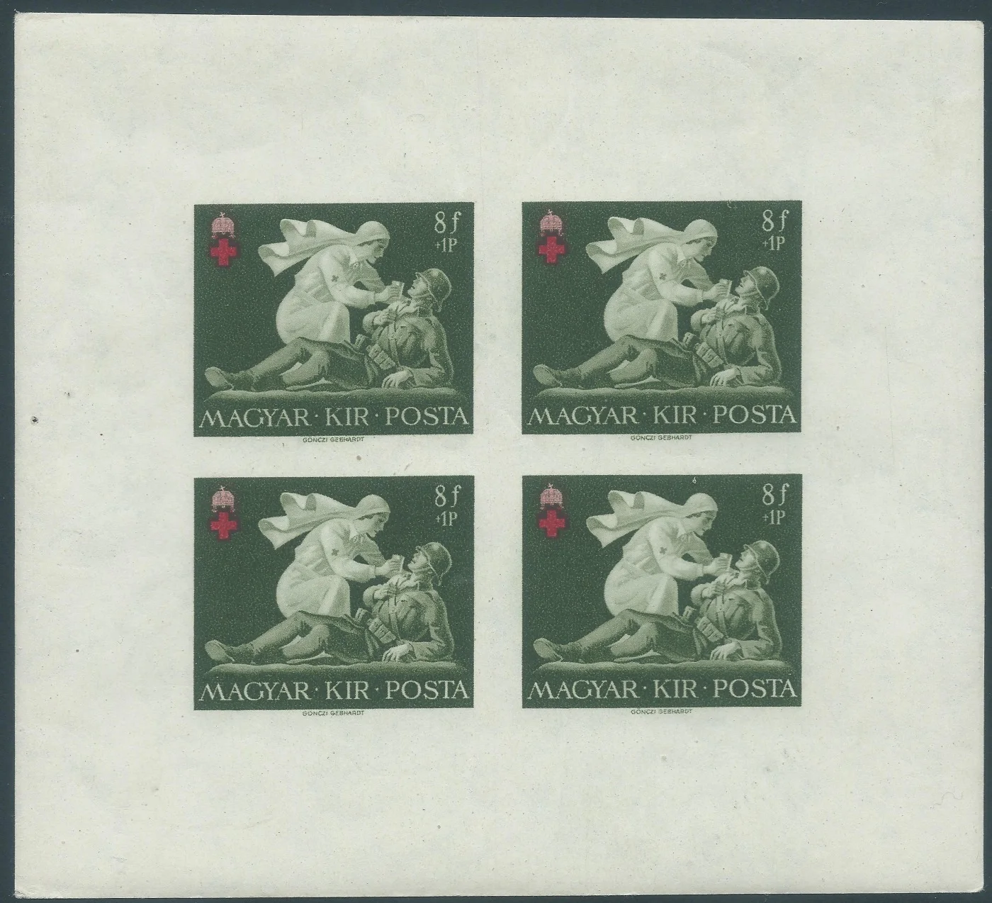 4-es kisív, vágott